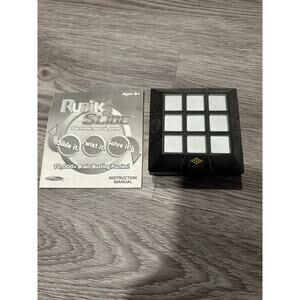 RUBIKS SLIDE ELECTRONIC PUZZLE GAME TECHNO SOURCE 2010 3X3 WORKS
